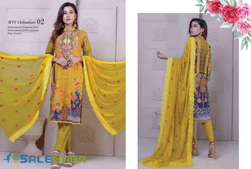 Embroidered Chikankari Collection 2021 BMCHS, Karachi, Sindh