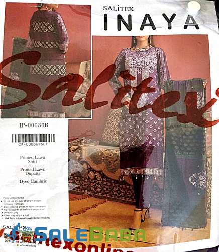 INAYA PRINTED LAWN COLLECTION BY SELITEX