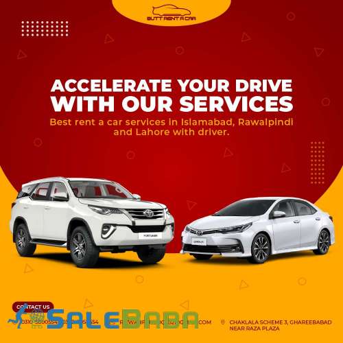 Rent a Car Rawalpindi, Corolla, Brv, Civic, Prado, V8, Audi, Mercedes