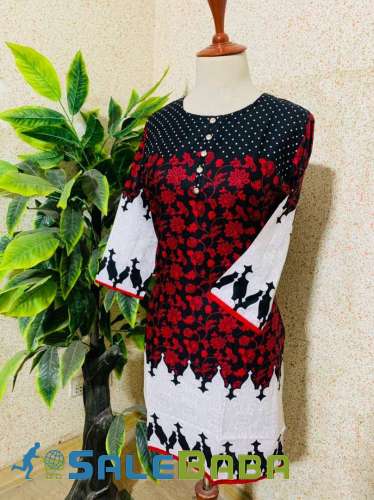 italian Designed and Colour Full Branded Ladies Lawn Kurties of MERCY