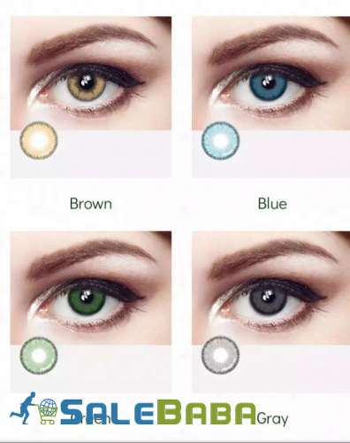 Soft Contact Lenses Makeup Eye Lens Make up 3 Shaded unisex Free Kit Kalma Chowk