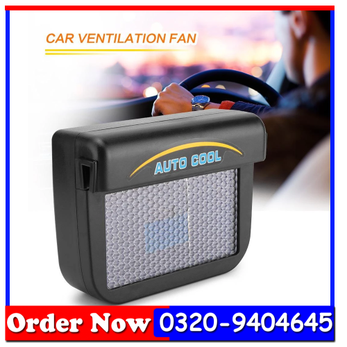 Auto Cool Solar Powered Car Ventilation System In Pakistan