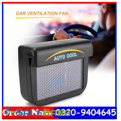 Solar Powered Car Auto Cooler Ventilation Fan Automobile Air Vent Exhaust Heat n