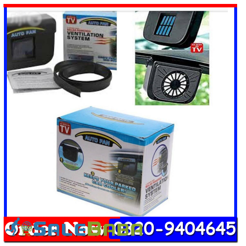 Solar Power Car Air Vent Cooling Fan Window Fan Auto Ventilator Air Cooler