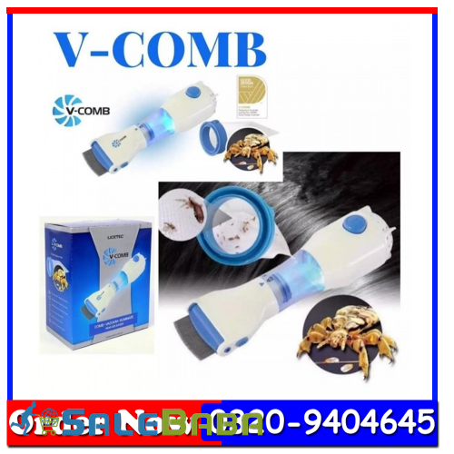 Anti Lice V Comb  White   Blue IN All Pakistan