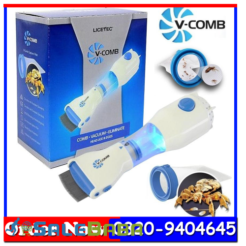 Anti Lice VComb  White  Blue Anti Lice Machine