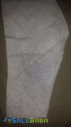 White chiken embroidery in trouser stiched North Karachi, Karachi, Sindh