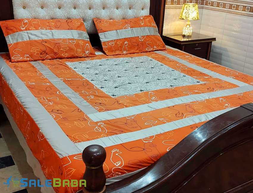 King size patch work bed sheets
