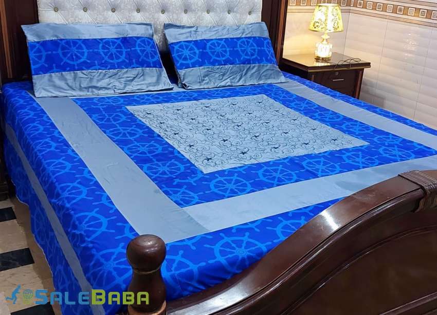 King size patch work bed sheets