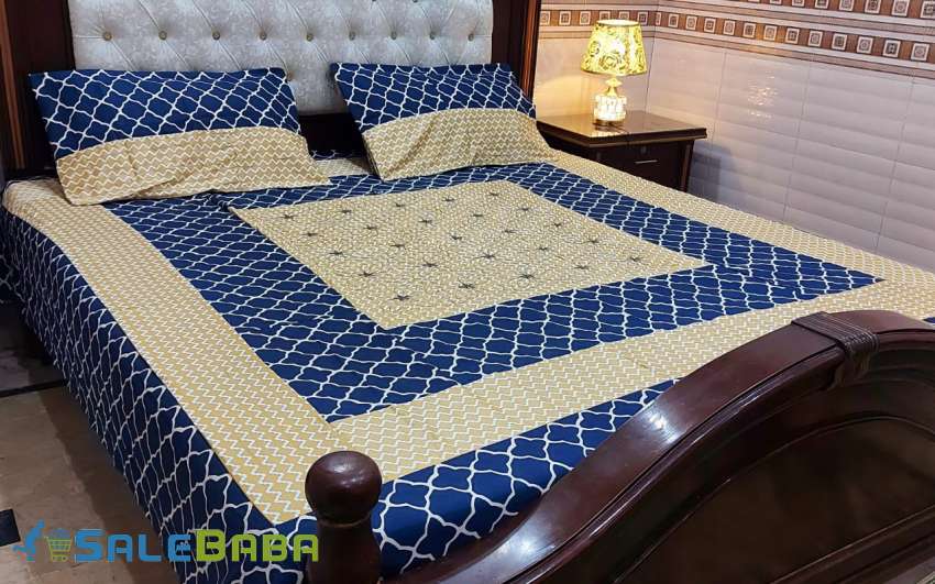 King size patch work bed sheets