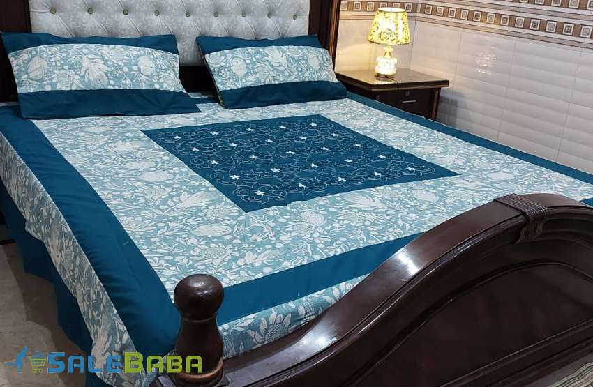 King size patch work bed sheets