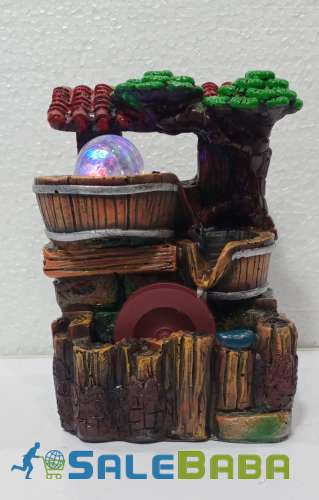 Unique Fountain Water Aabshaar With Moving Magic Ball For Home Decor