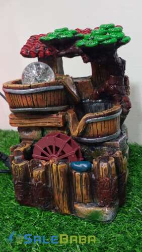 Unique Fountain Water Aabshaar With Moving Magic Ball For Home Decor