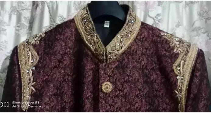 Groom sherwani