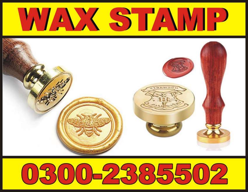 Wax stamps lahore Pakistan