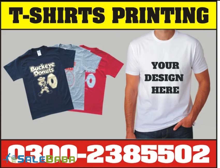 T shirt printing Lahore Pakistan