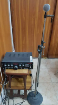 SpeakerMicrophone and amplifier Available for sale in Lahore