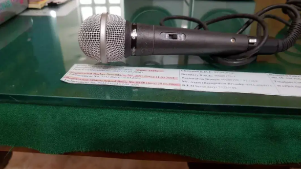 SpeakerMicrophone and amplifier Available for sale in Lahore