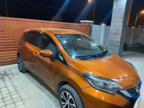 Nissan note 2017 Color golden brown Available for sale in Islamabad