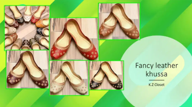Fancy leather Khussa Available for sale in Multan