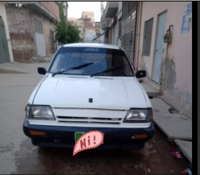 Suzuki Khyber 1989 white color car Available for sale