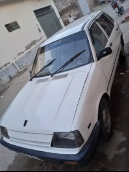 Suzuki Khyber 1989 white color car Available for sale