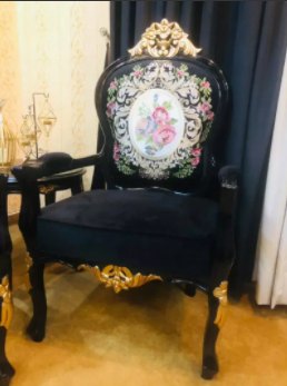 New Chiniot Royal Style Bedroom Chair Set for sale in Multan