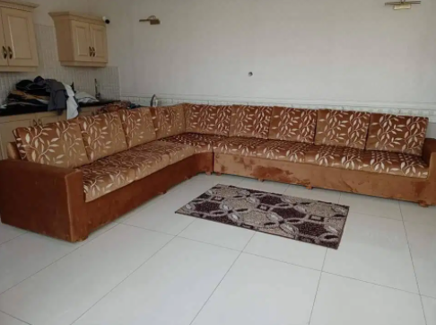 L shape 7 seater brand new sofa set available for sale