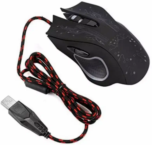 Gaming Mouse,Premium Professional USB Wired 2400DPI Adjustable 6 Butto for sale