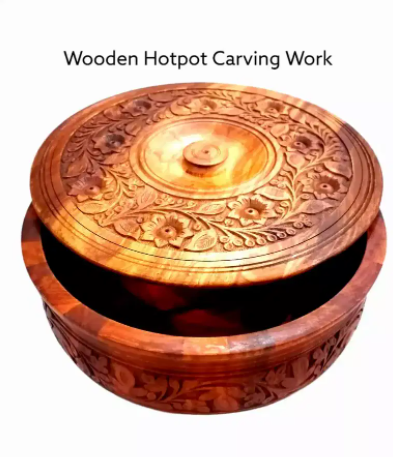 New Wooden Hotpots Carving Work available for sale