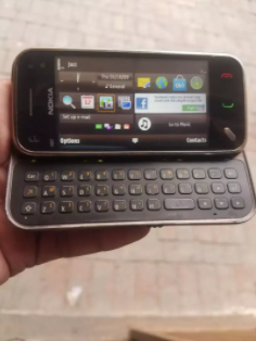 Nokia N97 Mini Cherry Black Color Mobile Available for Sale