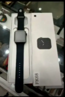 Fk68 Black Color smart watch Available for Sale in Karachi