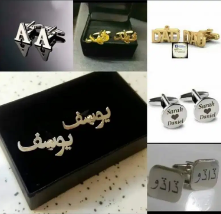 Customized Necklace, Cufflinks and Rings available for sale in Multan
