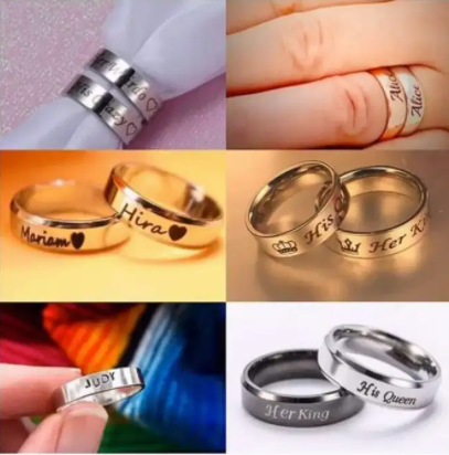 Customized Necklace, Cufflinks and Rings available for sale in Multan