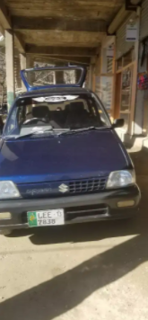 Suzuki Mehran VX euro 2 car in blue color is available for sale