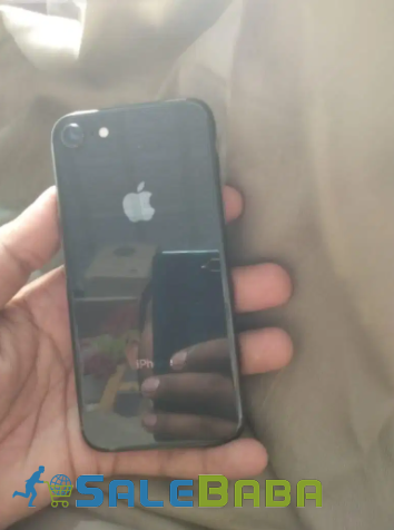 Apple iPhone 8 in black color available for sale in Nawabshah