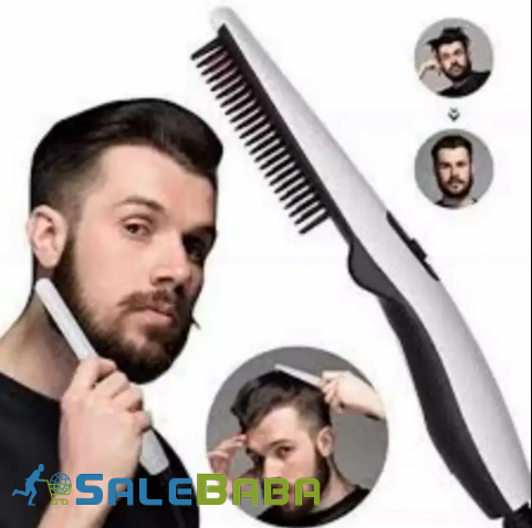 New beard and hair straightener brush available for sale in Ormara