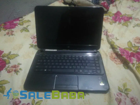 HP Core i3 laptop in black color is available for sale