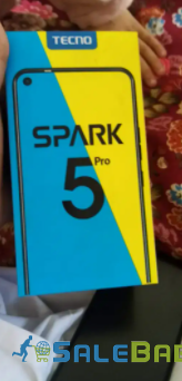 Tecno spark 5 Pro Seabed Blue Color Mobile Available For Sale