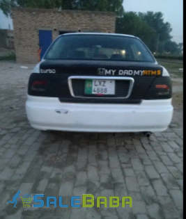 Honda Civic EXI 2001 White Color Car Available For Sale