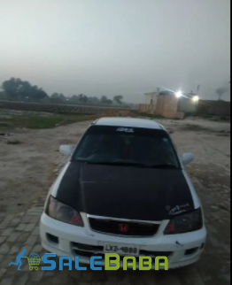 Honda Civic EXI 2001 White Color Car Available For Sale
