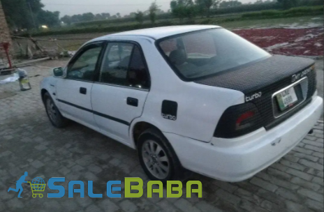 Honda Civic EXI 2001 White Color Car Available For Sale