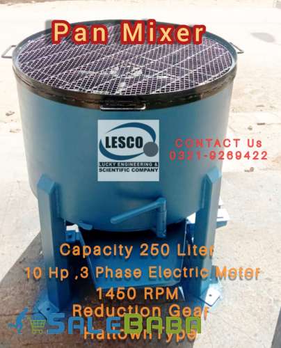 PAN MIXER MACHINE