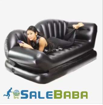 5 In 1 Air lounge Sofa Black Color Available For Sale