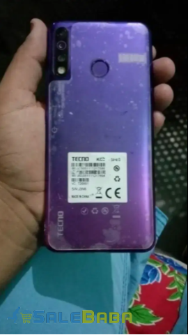 Tecno Camon 12 in purple Color available for sale