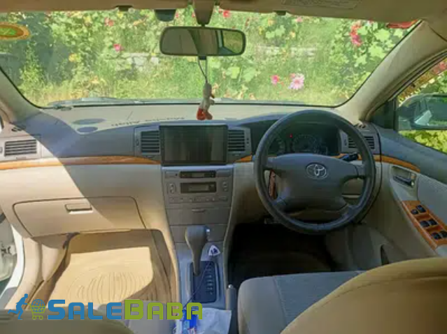 White Color Toyota corolla GLI 2004 Car Available for Sale in Skardu