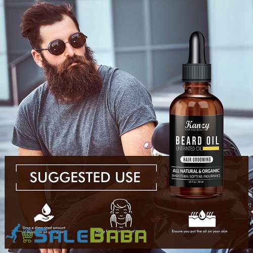 Kanzy Beard Oil Grooming Kit for Men