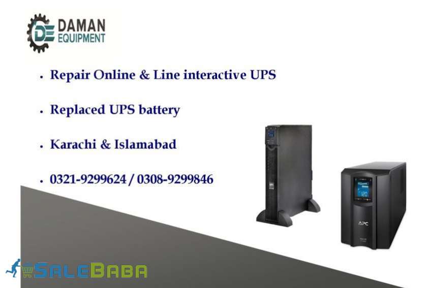 UPS REPAIRING REPLACEMENT BATTERY INSTALLATION  HOME DELIVERY FACILITY AVAILABLE