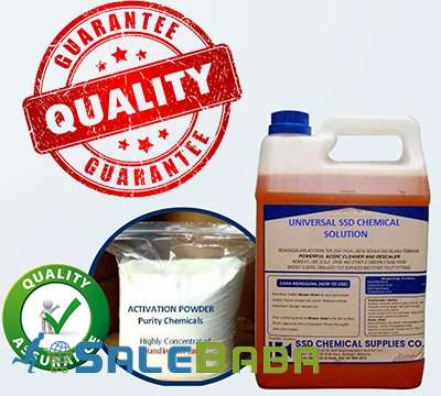 SSD CHEMICAL, ACTIVATION POWDER and MACHINE available FOR BULK cleaning