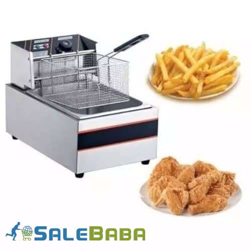 Commercial Stainless Steel Single Tank 6 Liter Electric Deep Fryer